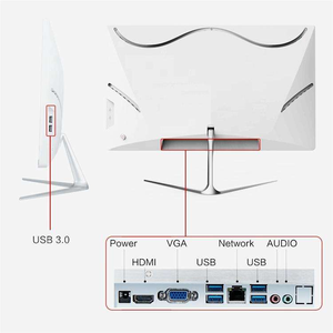 Computadoras Todo en Uno de Escritorio Ultrafinas con Bisel Estrecho, Directas de Fábrica, de 19 y 24 Pulgadas, Intel Core I5, <span class=keywords><strong>PC</strong></span> para Juegos, Todo en Uno - Product Image 4