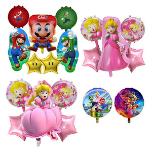 Nouveauté Ballon Hélium en Aluminium Personnage de Dessin Animé et Film <span class=keywords><strong>Mario</strong></span> Spiderman Super Stitch Kuromi Robot Voiture pour Fête d'Anniversaire - Product Image 2