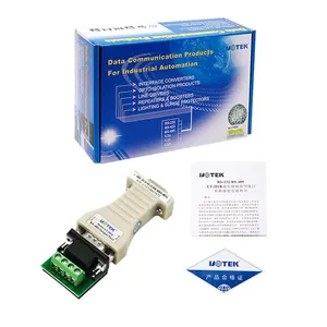Mini RS232 To RS485 Converter RS 232 DB9 RS-232 To RS-485 Adapter Serial Connector Half Duplex Anti Lightning UT-201B