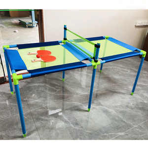 Juego de mesa de ping pong para niños, juguete deportivo portátil y plegable para interiores, <span class=keywords><strong>mini</strong></span> familia - Product Image 6