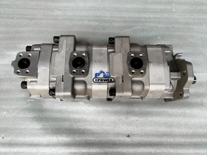 อะไหล่แท้ OEM WA350-1 WA300-1 WA500-1R ปั๊มหลักของรถขุด ปั๊มเกียร์ ปั๊มไพล็อต 7505634130 - Product Image 2