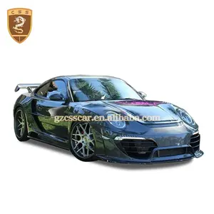 Auto Accessoires Voor Achter Bumper Lip Motorkap Voor Porsche Carrera 911 991 Upgrade Anib Stijl Glasvezel Body Kit 2014-2016