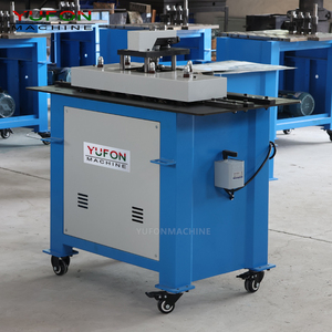 Máquina de conformado de cuellos Pittsburgh de chapa de acero para conductos cuadrados YUFON, para fabricación de tuberías <span class=keywords><strong>HVAC</strong></span> - Product Image 6