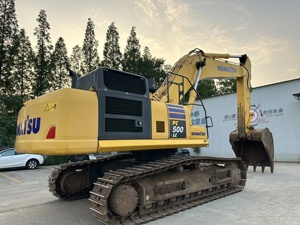 Excavadora de cadenas Komatsu PC500LC usada del 2020, 50 toneladas, motor SAA6D125E-5, cucharón de 3.2m3, excavadora minera grande original de Japón en venta - Product Image 5