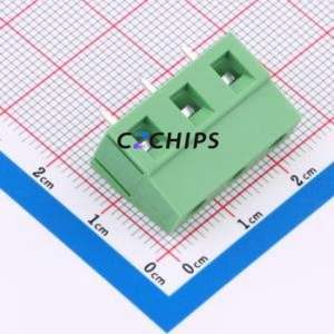 C75128V-3P0G36 Screw Terminal Block Through hole Component (THT),P=7.5mm Connector 1x3P 7.5mm 3P 1 - Product Image 1