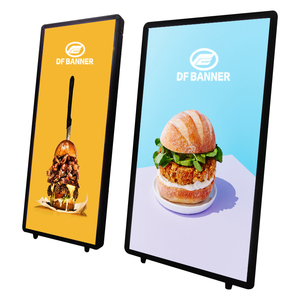 Phổ biến khung nhôm led ba lô biển quảng cáo bắt mắt quảng cáo ánh sáng hộp màn hình hiển thị đi bộ biển quảng cáo - Product Image 2