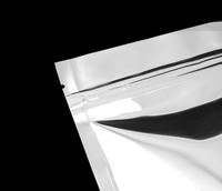 Staande glanzende aluminiumfolie zakjes, hersluitbaar, voor snacks, koffiebonen, specerijen, ontbijtgranen, suiker, koekjes, gedroogd fruit, cadeauverpakkingen