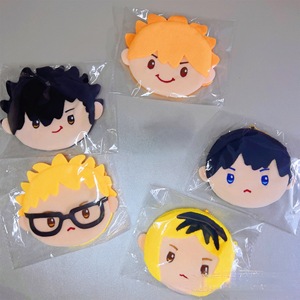 Mini Peluche Suave de 10CM de <span class=keywords><strong>Haikyuu</strong></span> Versión Q Monederos de Peluche Hinata Shoyo y Oikawa Tooru, Juguetes de Peluche de Anime, Llaveros Colgantes - Product Image 4