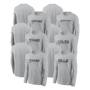 Kaus motif sepak bola Amerika baru 2024 kaus olahraga tim AS Salute-to-Service Gary kaus leher bulat Terima kustom - Product Image 1