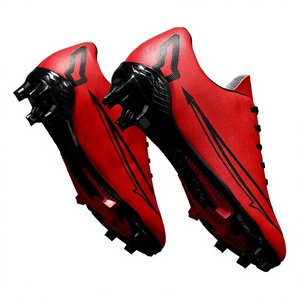 Nouvelles <span class=keywords><strong>chaussures</strong></span> de football unisexes à crampons longs, coupe basse, crampons moulés, tige en PVC, semelle extérieure en TPU, <span class=keywords><strong>chaussures</strong></span> de sport pour adultes, adolescents et étudiants - Product Image 1