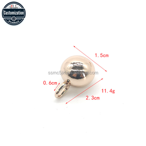 سبيكة هندسية الحب الكرة قلادة ديي بسيطة سوار الملحقات-المواد المعدنية - Product Image 3