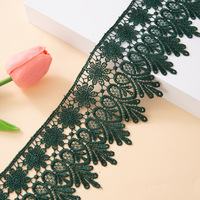 Ruban de dentelle de Venise large de 8,5 cm, dentelle florale brodée pour la couture, l'artisanat, l'embellissement de robes de mariée