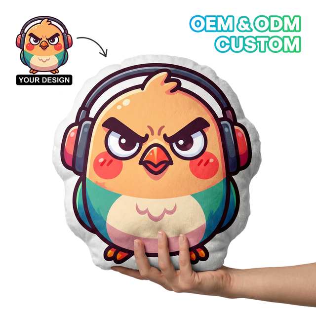 Ujoy Gift OEM Custom Designed Polyester Shaped Pillow Wholesale Colorful Soft Durable Removable and Washable Cushion