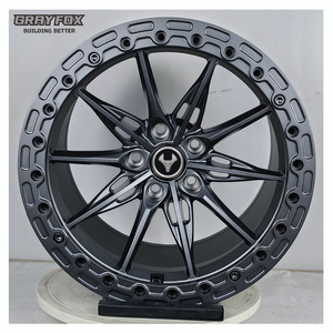 Rines 4X4 Personalizados 5X120 5X114.3 Negro Mate con Beadlock 5X112 para GR Supra Toyota 86 Allion Corolla GT86 Premio Sienta Wis - Product Image 3