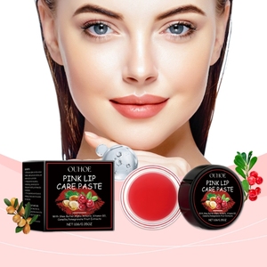 Crème <span class=keywords><strong>Masque</strong></span> Éclaircissante et Blanchissante pour les Lèvres Rose avec Vitamine C & B3, Beurre de Karité, Arbutine, Camélia - Atténue les Rides, Hydratant - Product Image 2