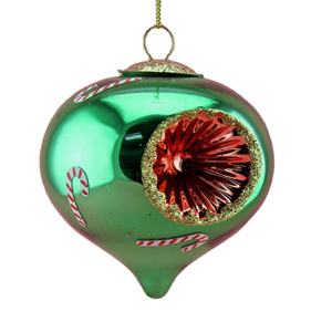 Magnifiques boules de <span class=keywords><strong>verre</strong></span> pour arbre de noël, décoration exquise, décoration de noël, maison, magasin, décoration de fête, centre commercial - Product Image 3