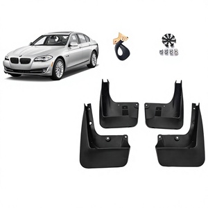 for Bmw 5 Series F10 F18 Mud Flaps Black Plastic 31.5x26.5x13.5cm For 2011-2016 <b>Models</b> - Product Image 5