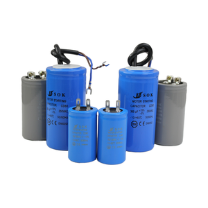 Nhà Máy bán hàng trực tiếp phim tụ cd60 fan hâm mộ bắt đầu tụ điện 200uF 500UF 330V tụ - Product Image 5