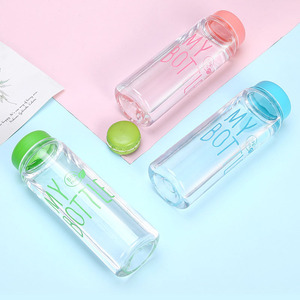 Venta al por mayor personalizado sin BPA 500ml como botellas de plástico para bebidas botella de agua de plástico mi botella - Product Image 4