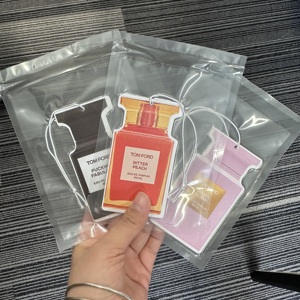 최고 인기 개인 맞춤형 2025년형 차량용 방향제 코튼 페이퍼 고급 크리에이티브 걸이형 방향제 - Product Image 5