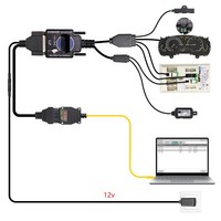 Plataforma de Prueba de Programación GODIAG 2026 para B-MW BDC3/BCP, para Diagnóstico BDC3, Programación y Sincronización de Llaves