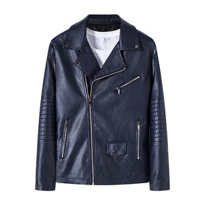 Giacca uomo autunno/inverno nuova giacca Slim <span class=keywords><strong>pelle</strong></span> motociclista ANSZKTN - Product Image 1