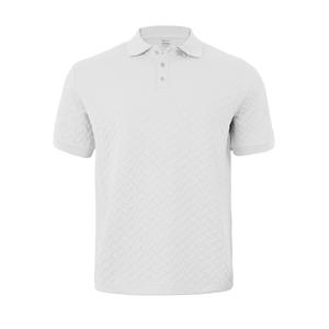 Polo <span class=keywords><strong>pour</strong></span> <span class=keywords><strong>homme</strong></span> de style américain, <span class=keywords><strong>en</strong></span> jacquard lourd, design simple, décontracté, business, golf, tricot ample à manches courtes - Product Image 2
