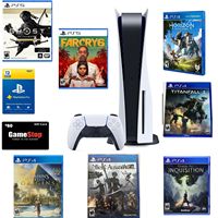 Consola de Videojuegos Usada Game Station 5 Pro 1TB con Enchufe Europeo, en Oferta, con Control Adicional, Totalmente Probada