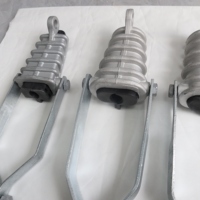 Serre-câbles en alliage d'aluminium - Type cale pour lignes électriques aériennes