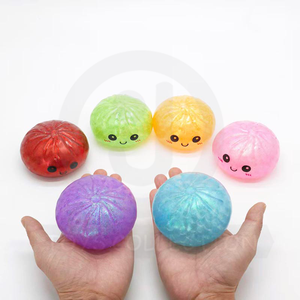 ของเล่นบีบตุ๊กตาซาลาเปาประดับตกแต่ง ของเล่นบีบตุ๊กตาซาลาเปาขนาดใหญ่แบบมีกลิตเตอร์ ของเล่นบีบตุ๊กตาซาลาเปาบรรเทาความวิตกกังวล ของชำร่วยงานปาร์ตี้ - Product Image 3