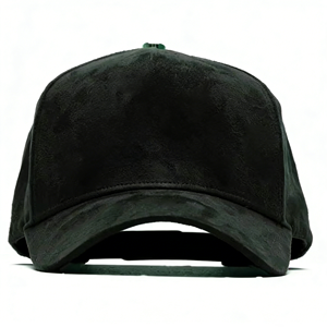 Casquettes de baseball unisexes originales en daim noir, style hip-hop street dance, broderie, image sportive, personnalisées, 5 panneaux - Product Image 3