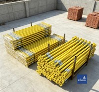 Vente directe usine – Poteau en acier Q235 fabriqué en Chine pour l'ingénierie municipale, télescopique, galvanisé, personnalisable