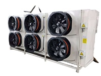 Refroidisseur d'air d'ammoniac de congélateur de souffle d'acier inoxydable
