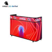 P1.86 P2.5 Écran LED portable pour DJ, table de réception, stand DJ, équipement extérieur, mur vidéo LED, écran d'affichage pour DJ