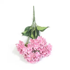 人造3D花卉织物丝绸绣球花家居装饰