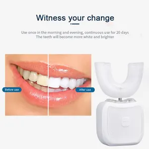 360 gradi Senza Fili USB Ricaricabile Automatico di Sonic Silicone Elettrico Spazzolino Da Denti Sbiancamento Dei Denti Strumento di Pulizia Spazzola di Cura Orale