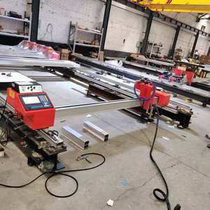 เครื่องตัดพลาสม่า CNC แบบรางคู่ โครงสร้างสองราง สำหรับงานอุตสาหกรรม ตัดโลหะหนา - Product Image 1