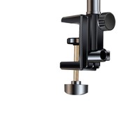 Support de téléphone pliable en alliage, pince de fixation pour bureau et chevet, support cantilever rotatif à 360° pour selfies stables