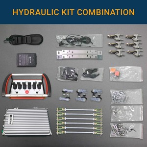 Leviers de commande hydraulique proportionnels sans fil durables avec télécommande, protection IP65, fréquences 315/868 MHz, portée de 5 km pour - Product Image 2