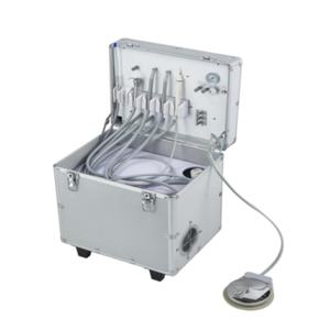 Un'<span class=keywords><strong>unit</strong></span>à dentale portatile con compressore - Product Image 1