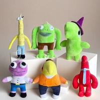 Peluche personnalisée Kawaii Smiling Friends, jouet en peluche, animaux en peluche, jouets dinosaures pour enfants