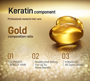 Huile capillaire lissante biologique fortifiante sans rinçage réparatrice pour femmes, sérum capillaire beauté protéiné à l'huile de théier et de noix de coco hydratante - Product Image 6