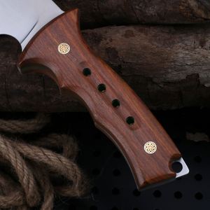 Navaja de Bolsillo Personalizable de Acero Inoxidable D2 con Punta Caída, Mango de Madera, para Uso Táctico, Supervivencia, Caza, Bricolaje e Industrial, OEM Disponible 1 - Product Image 3