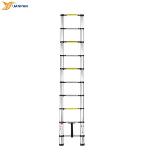 <span class=keywords><strong>Escalera</strong></span> Extensible de Aluminio Portátil de 10 Peldaños, 9.5 Pies, para Uso en Almacenes, 150 kg de Capacidad, 2024 - Product Image 4
