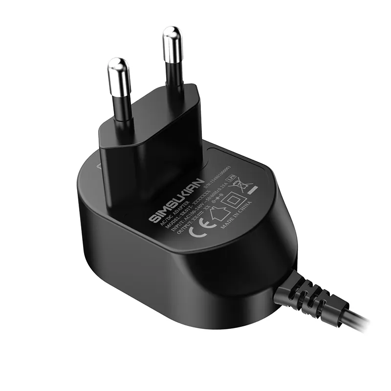 Adaptateur secteur universel pour alimentation électrique européenne 12V, 1a, prise murale, 100-240V, 50/60HZ, AC DC