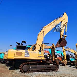 komatsu pc450-7 excavator pc450-<b>8</b> pc400 pc400-7 pc400-<b>8</b> used excavator 45-<b>tons</b> large <b>digger</b> on stock for sale - Product Image 2