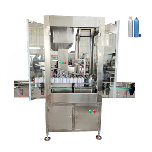 Línea de Llenado de Aerosoles Totalmente Automática - Llenado/Tapado/Prensado de Boquillas/Aplicador de Tubos para Desinfección Química Diaria - Product Image 4