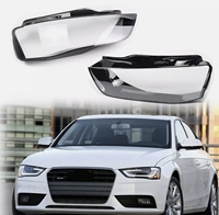 Couverture transparente des phares avant, boîtier de phare, coque de lentille de phare, verre de phare pour Audi A4 8k B8.5 2013 2014 2015