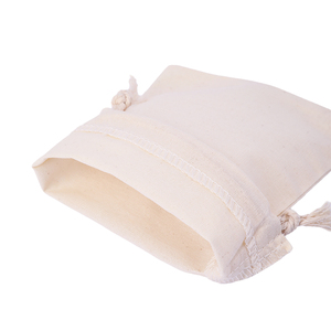 High Quality Natural Cotton Drawstring Portable Storage <b>Bag</b> Breathable <b>Dust</b> Proof for Repeated Use for Packaging Jewelry Storage - Product Image 5