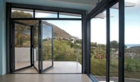 Diseños de ventanas a prueba de robos, muestras de ventanas de aluminio terminadas, diseño de parrilla de ventana deslizante exterior